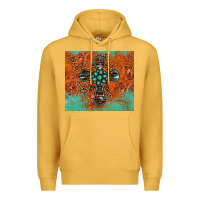 Mustard western cross tumbler Premium Hoodie - Jasminsmagicworld