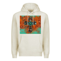 Oatmeal Heather western cross tumbler Premium Hoodie - Jasminsmagicworld