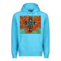 Ocean Blue western cross tumbler Premium Hoodie - Jasminsmagicworld