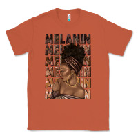 Copper melanin melanin melanin with afro girl Classic Tee - texasbilliewilder
