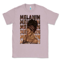 Lilac melanin melanin melanin with afro girl Classic Tee - texasbilliewilder