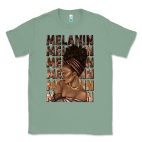 Sage melanin melanin melanin with afro girl Classic Tee - texasbilliewilder