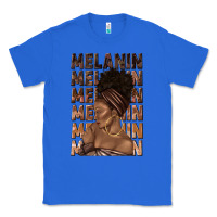 True Royal melanin melanin melanin with afro girl Classic Tee - texasbilliewilder