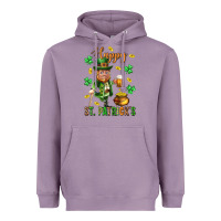 Lavender Happy st. patricks day Heavyweight Hoodie - Neo Western