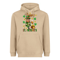 Mushroom Happy st. patricks day Heavyweight Hoodie - Neo Western