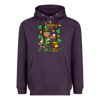 Plum Happy st. patricks day Heavyweight Hoodie - Neo Western