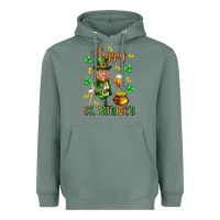 Sage Happy st. patricks day Heavyweight Hoodie - Neo Western