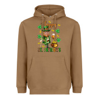 Toasted Coconut Happy st. patricks day Heavyweight Hoodie - Neo Western