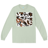 Matcha cowhide mixed background Long Sleeve Tee - RanaPortraitStore