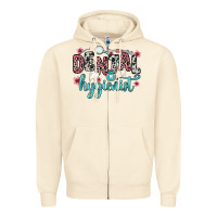 Sandshell dental hygienist Zipper Hoodie - Zillion Design Studio