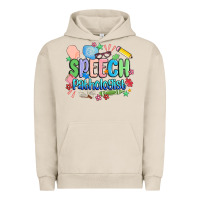 Pigment French Oak speech pathologist Urban Hoodie - MaliasSmallBusiness