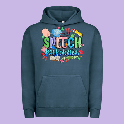 Speech Pathologist Urban Hoodie Designed By Maliassmallbusiness