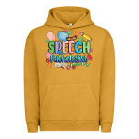Pigment Peanut Butter speech pathologist Urban Hoodie - MaliasSmallBusiness