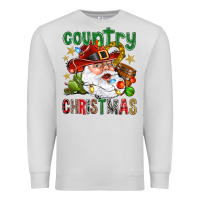 Dove Grey Country Christmas Premium Sweatshirt - BundleAndBundleShop