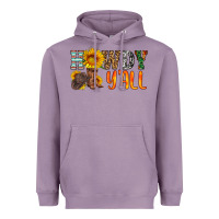 Lavender howdy y all Heavyweight Hoodie - HRA Design Shop