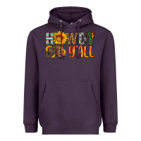 Plum howdy y all Heavyweight Hoodie - HRA Design Shop
