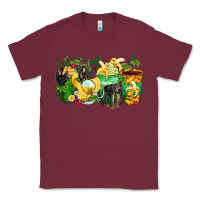 Burgundy monkey coffee cups Classic Tee - Zillion Design Studio