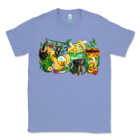 Colony Blue monkey coffee cups Classic Tee - Zillion Design Studio