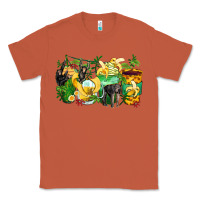Copper monkey coffee cups Classic Tee - Zillion Design Studio