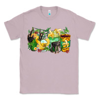 Lilac monkey coffee cups Classic Tee - Zillion Design Studio