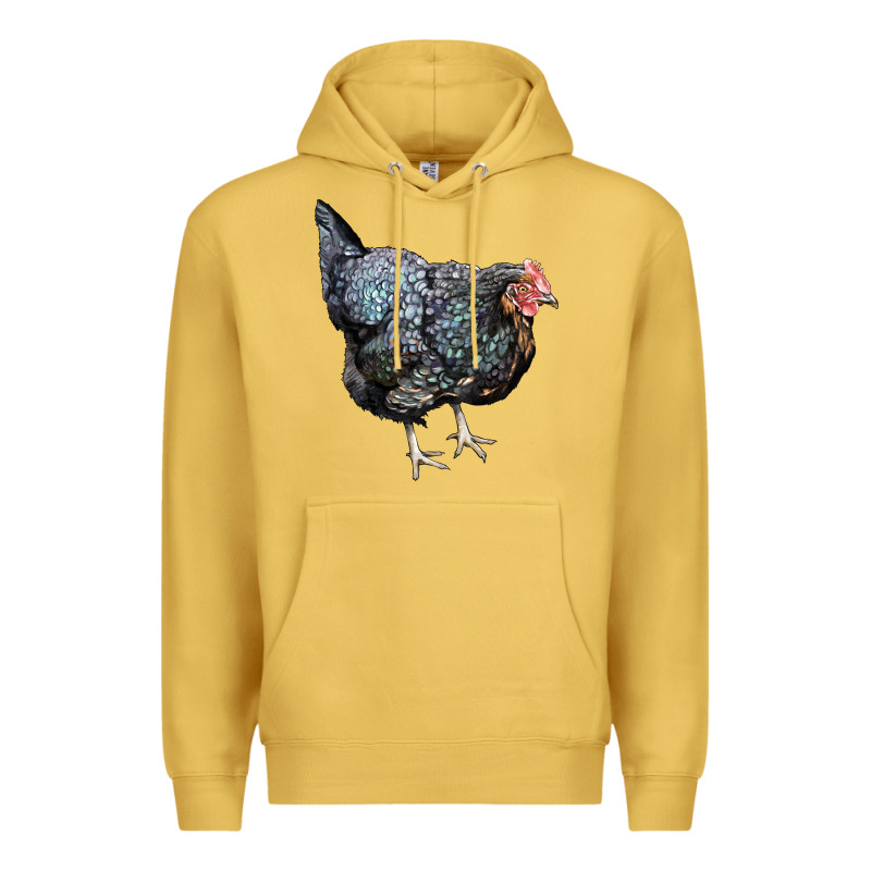 Jersey Giant Chicken Premium Hoodie by LillyAllenDesigns | Teevron