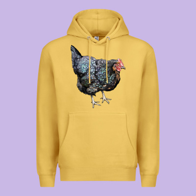 Jersey Giant Chicken Premium Hoodie Designed By Lillyallendesigns