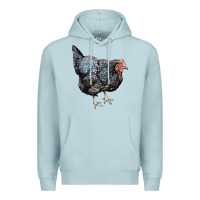 Blue Mist jersey giant chicken Premium Hoodie - LillyAllenDesigns