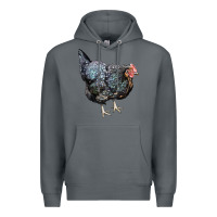 Rock jersey giant chicken Premium Hoodie - LillyAllenDesigns