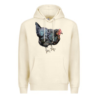 Sandshell jersey giant chicken Premium Hoodie - LillyAllenDesigns