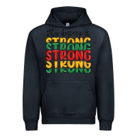 Navy my history is strong Urban Hoodie - MaliasSmallBusiness