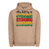Pigment Burro my history is strong Urban Hoodie - MaliasSmallBusiness
