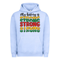 Pigment Grape Ice my history is strong Urban Hoodie - MaliasSmallBusiness