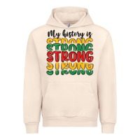Sandshell my history is strong Urban Hoodie - MaliasSmallBusiness