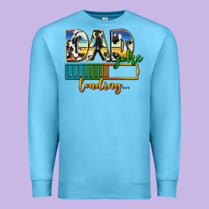 Dad Joke Loading Premium Sweatshirt Designed By Adodesignshop