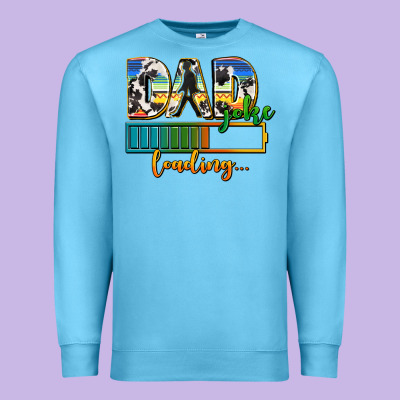 Dad Joke Loading Premium Sweatshirt Designed By Adodesignshop