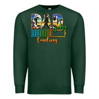 Sports Green dad joke loading Premium Sweatshirt - AdoDesignShop