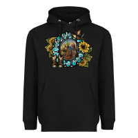 Black cowboy take me away 2 Heavyweight Hoodie - SublimationCraftShop