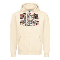 Sandshell dental assistant Zipper Hoodie - Zillion Design Studio