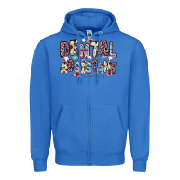 True Royal dental assistant Zipper Hoodie - Zillion Design Studio