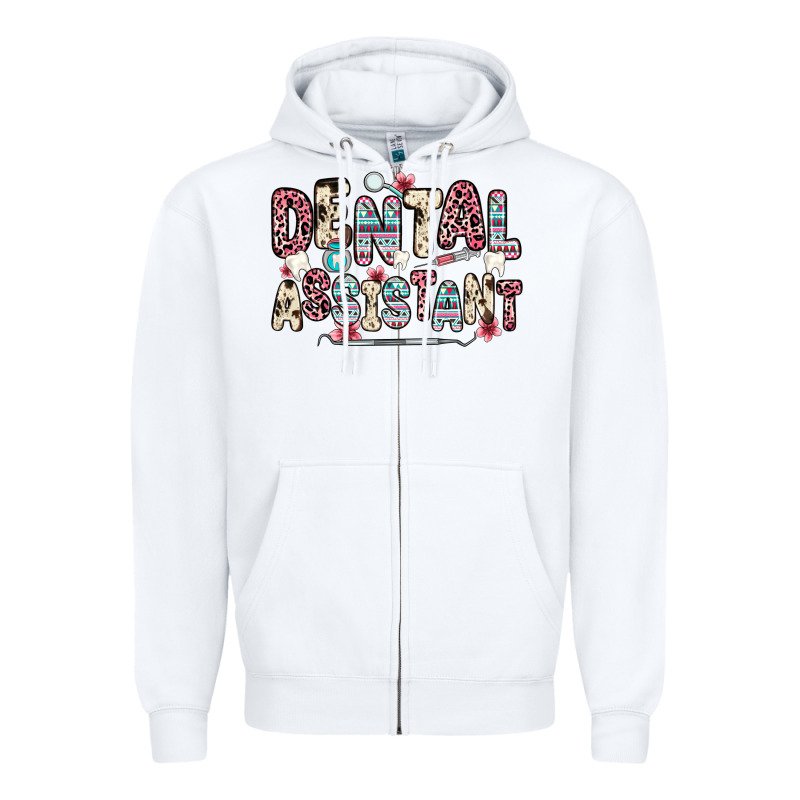 Dental Assistant Zipper Hoodie by Zillion Design Studio | Teevron