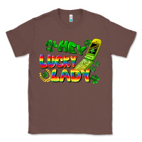 Chestnut Hey lucky lady flip phone Classic Tee - FaDigitalArtStudio