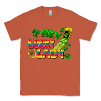 Copper Hey lucky lady flip phone Classic Tee - FaDigitalArtStudio