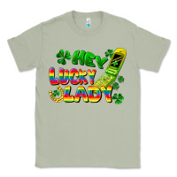 Matcha Hey lucky lady flip phone Classic Tee - FaDigitalArtStudio