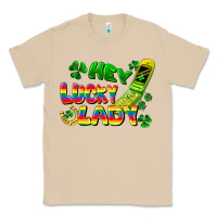 Mushroom Hey lucky lady flip phone Classic Tee - FaDigitalArtStudio