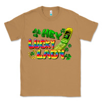 Toasted Coconut Hey lucky lady flip phone Classic Tee - FaDigitalArtStudio