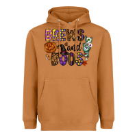 Meerkat Brews And Boos Heavyweight Hoodie - CowhideDigitalArt