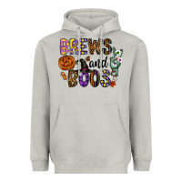 Moon Dust Brews And Boos Heavyweight Hoodie - CowhideDigitalArt
