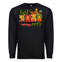 Black best papa ever Premium Sweatshirt - AdoDesignShop