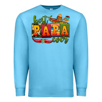 Ocean Blue best papa ever Premium Sweatshirt - AdoDesignShop