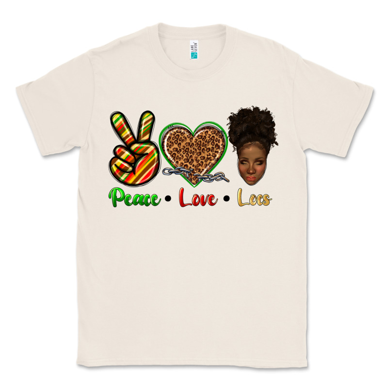 Peace Love Locs Classic Tee by texasbilliewilder | Teevron